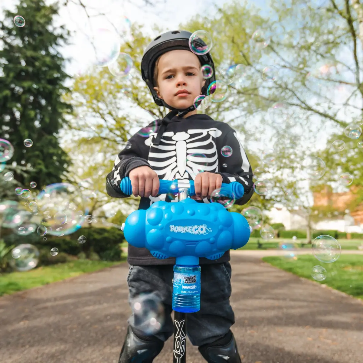Bubble Go Foldable Tri-Scooter - Blue 2