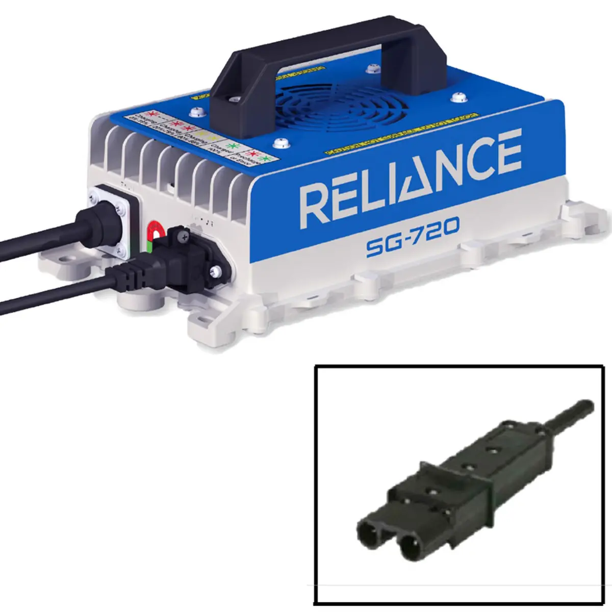 Reliance™ Sg-720 High Frequency Industrial Yamaha Charger - 48V G19-G22 Paddle Pn# 07-010 1