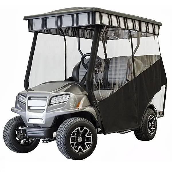Reddot® Track Style Stock Beige Vinyl Enclosure For Club Car Onward W/ Cgi Top (Years 2017-Up) Pn# 66002 1