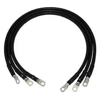 26" 48-Volt Club Car Precedent 4-Gauge Cable Set (Years 2004-Up) Pn# 53280 1