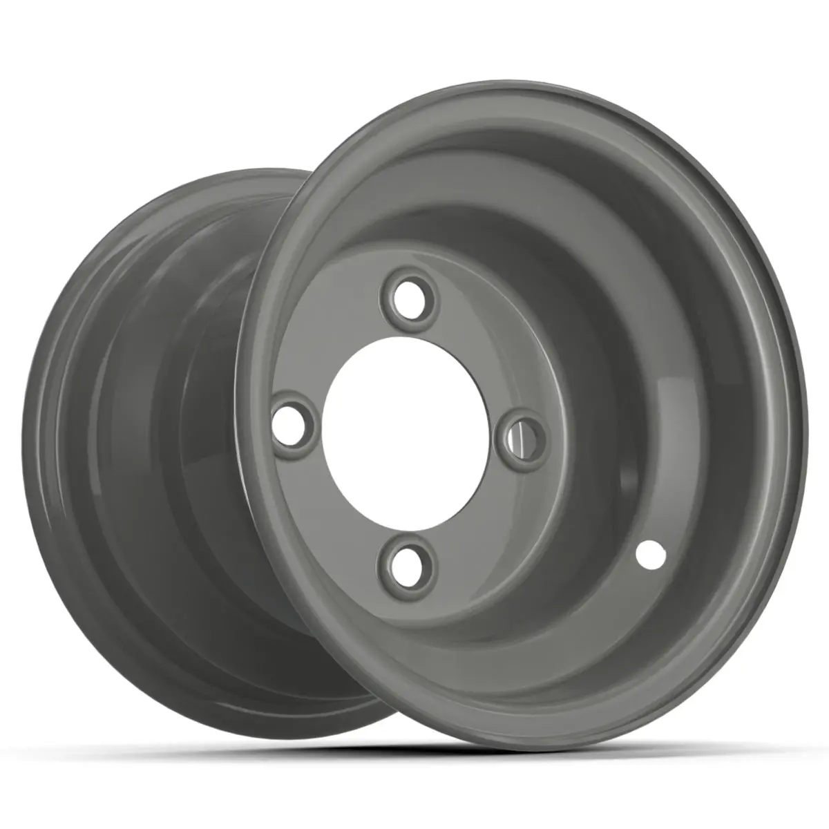 8" Club Car Grey Steel Wheel (Centered) Pn# 40562 2