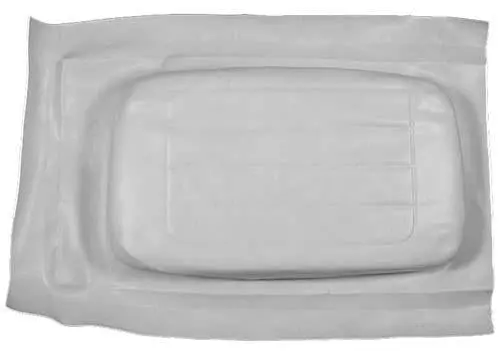 1991-07 Yamaha - White Seat Back Cover 1