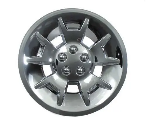 10" Silver Metallic Demon Wheel Cover Pn# 6905 1