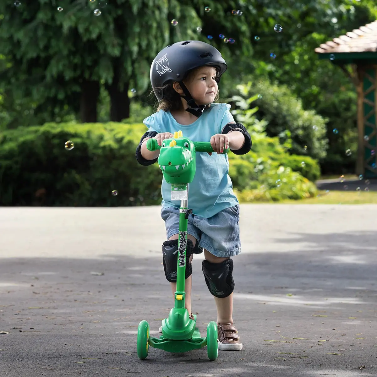 Bubble Go Dinosaur Tri-Scooter 2
