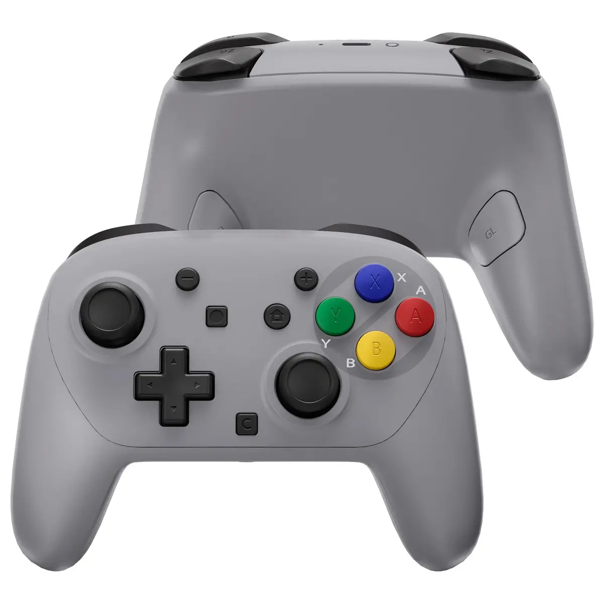 Extremerate Diy Replacement Full Set Shells With Buttons For Nintendo Switch 2 Pro Controller - Sfc Snes Classic Eu 1