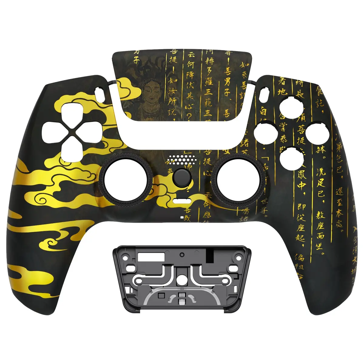Extremerate Luna Redesigned Replacement Front Shell With Touchpad Compatible With Ps5 Controller Bdm-010/020/030/040/050 - Eastern Myth 1