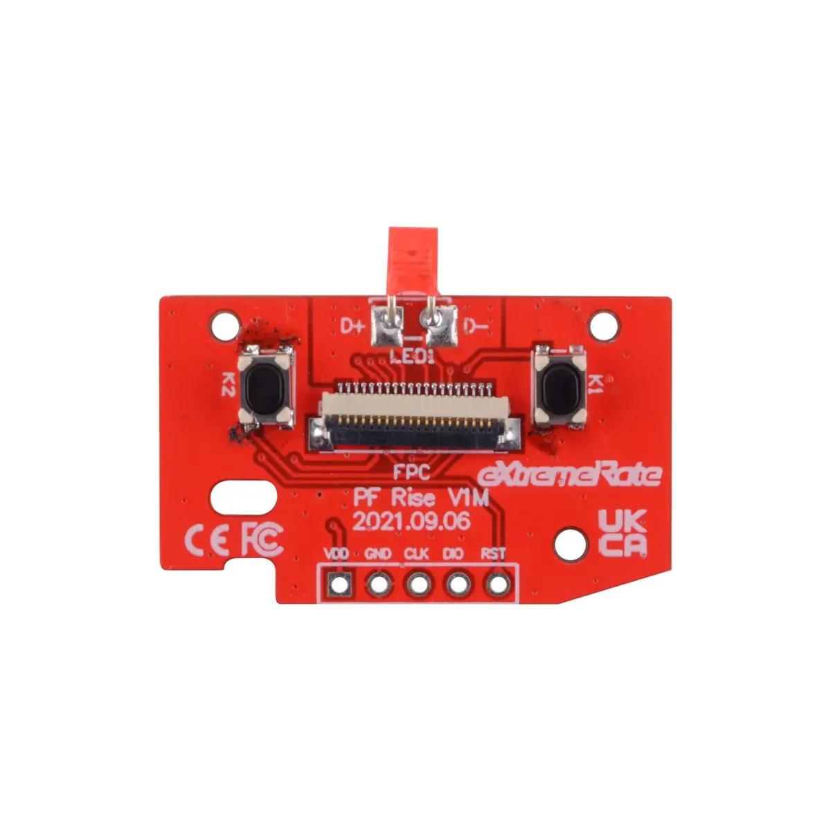 Extremerate Replacement Remap Board For Ps5 Controller, Compatible With Real Metal Buttons (Rmb) Version Rise 2.0 Remap Kit (Bdm-010/020) & Real Metal Buttons Versions Rise / Rise V3 Remap Kit (Bdm-030/040/050) 1