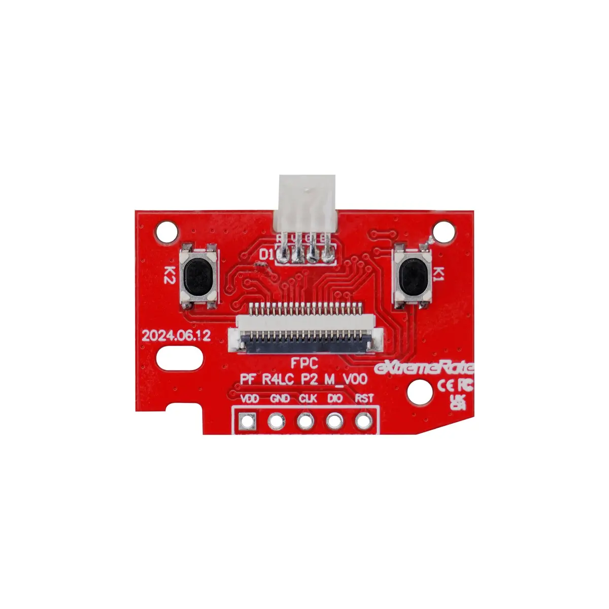 Extremerate Replacement Remap Board For Extremerate Real Metal Buttons (Rmb) Version Rise Plus Max Back Paddles Kit, Compatible With Ps5 Controller Bdm-010/020/030/040/050 1