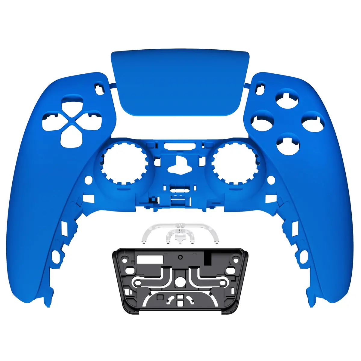 Extremerate Replacement Front Housing Shell With Touchpad Compatible With Ps5 Controller Bdm-010/020/030/040/050 - Blue 1