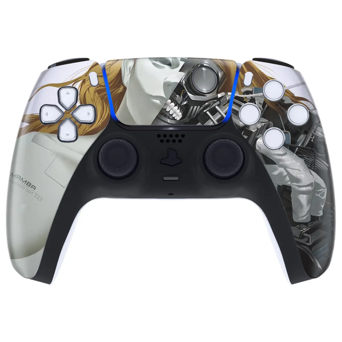 Extremerate Replacement Front Housing Shell With Touchpad Compatible With Ps5 Controller Bdm-010/020/030/040/050 - Mamba Assassin Bot Iii 2