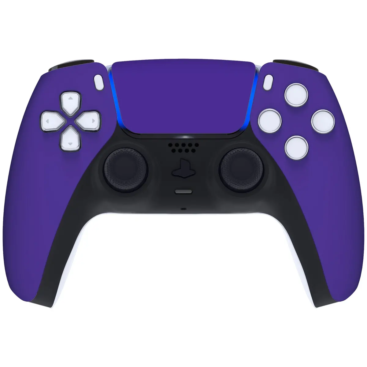 Extremerate Replacement Front Housing Shell With Touchpad Compatible With Ps5 Controller Bdm-010/020/030/040/050 - Purple 2