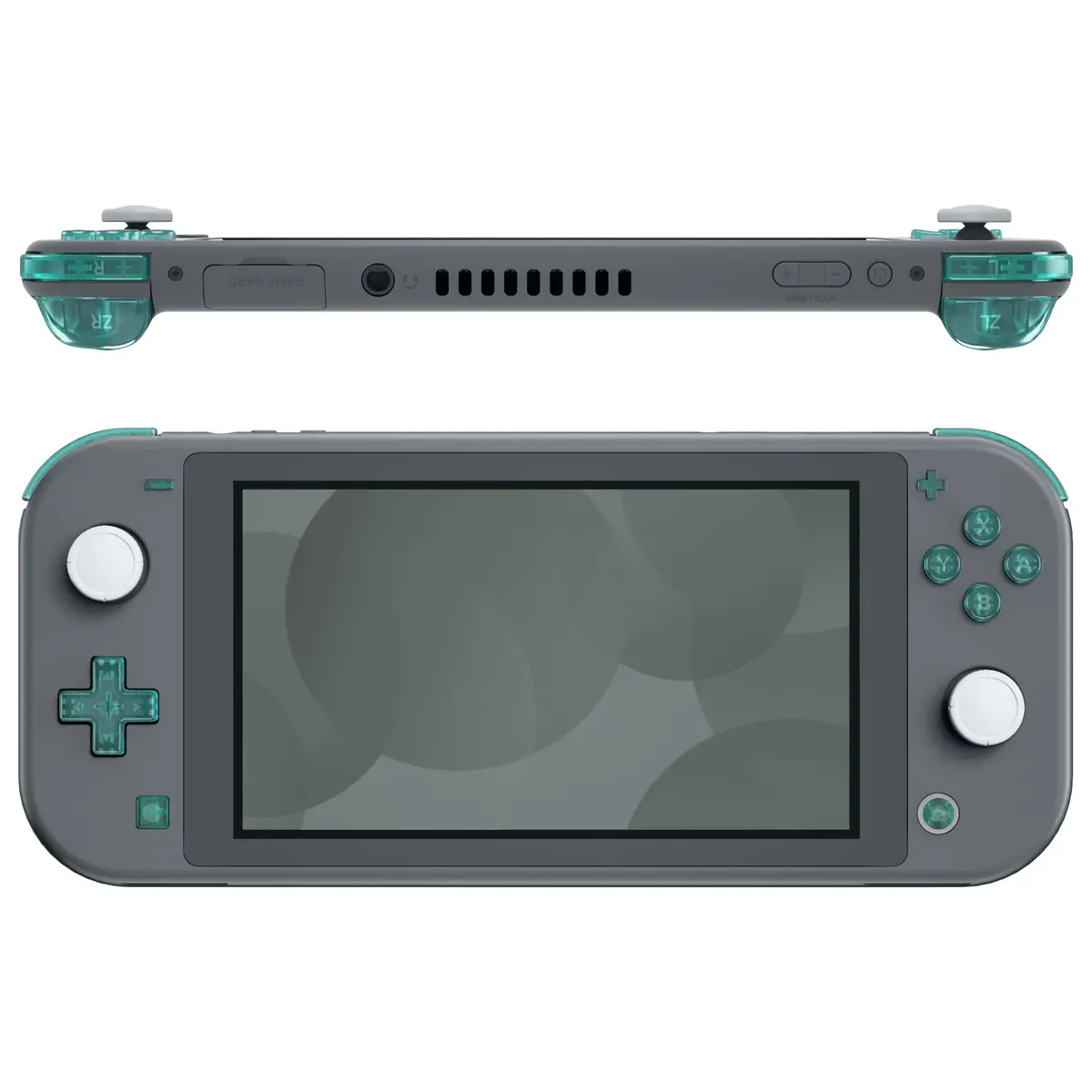 Extremerate Replacement Full Set Buttons For Ns Switch Lite - Emerald Green 1