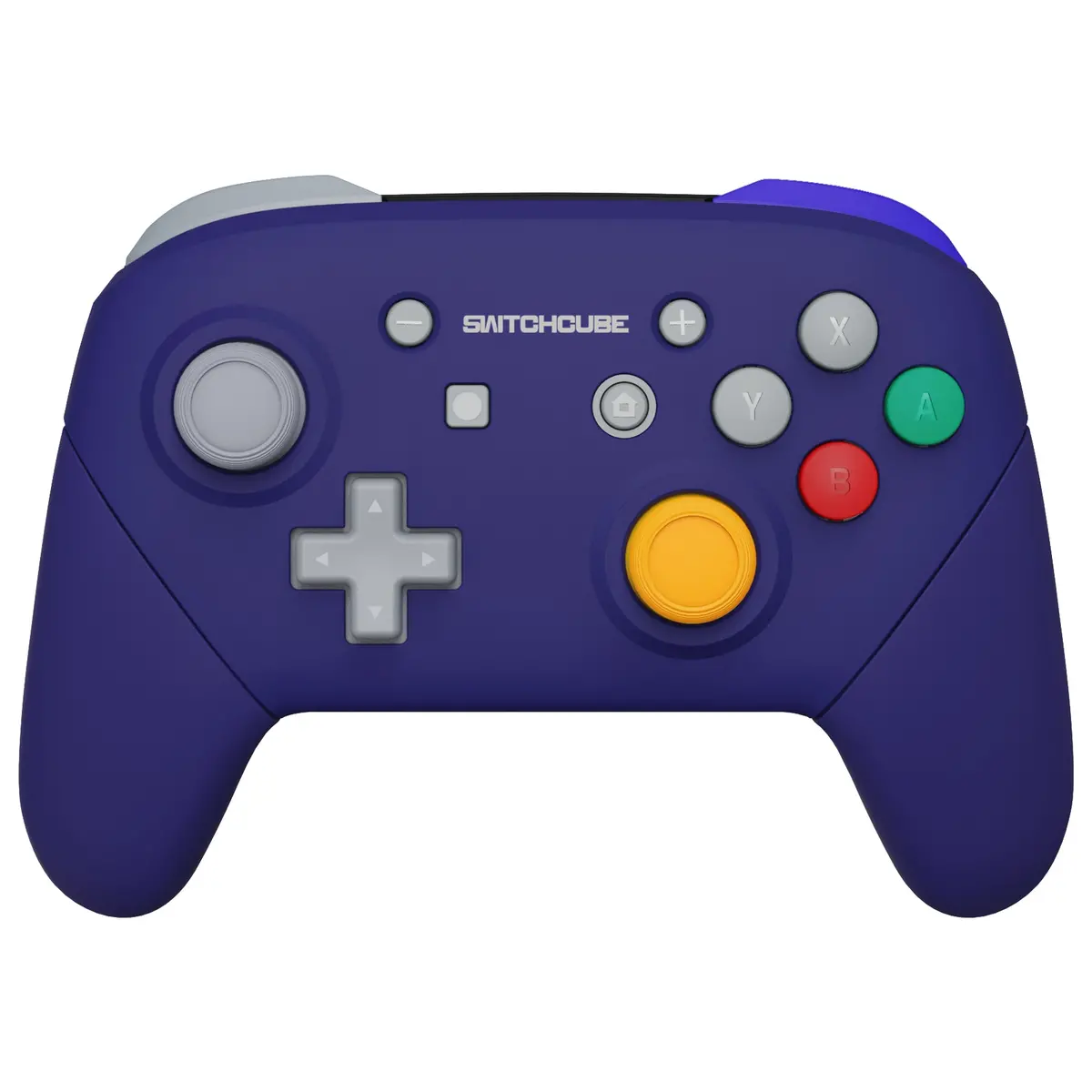Extremerate Replacement Full Set Shell Faceplate Backplate Handles For Nintendo Switch Pro - Classic Switchcube Style 1