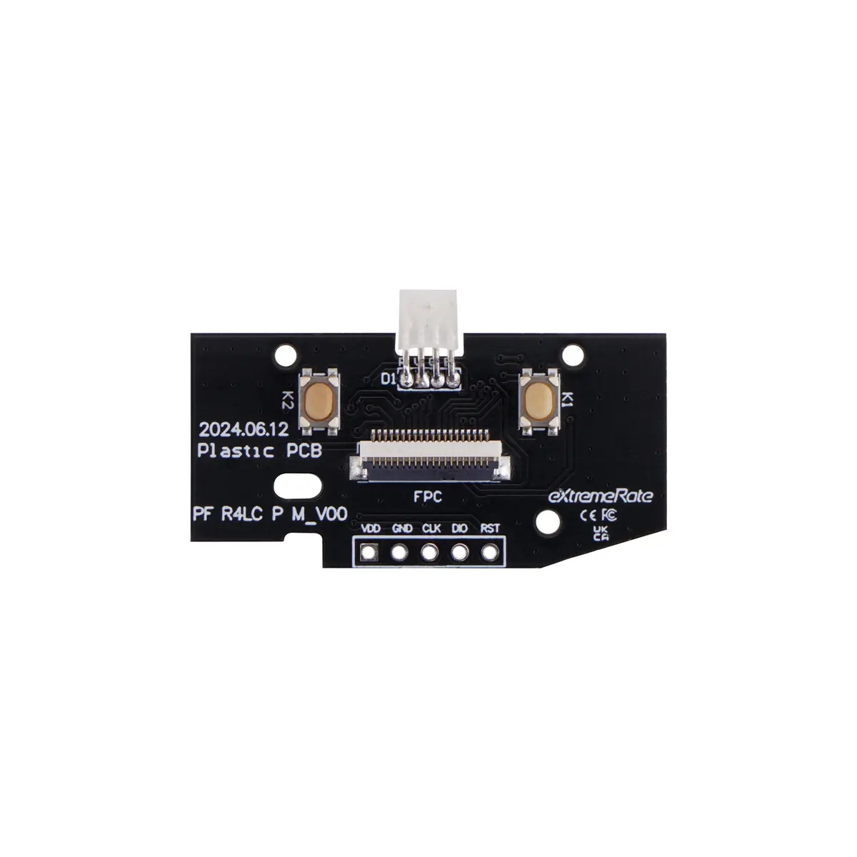 Extremerate Replacement Remap Board For Extremerate Rise4 Plus Max Back Paddles Kit, Compatible With Ps5 Controller Bdm-010/020/030/040/050/060 1