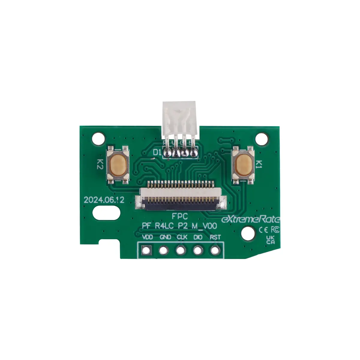 Extremerate Replacement Remap Board For Extremerate Rise Plus Max Back Paddles Kit, Compatible With Ps5 Controller Bdm-010/020/030/040/050 1