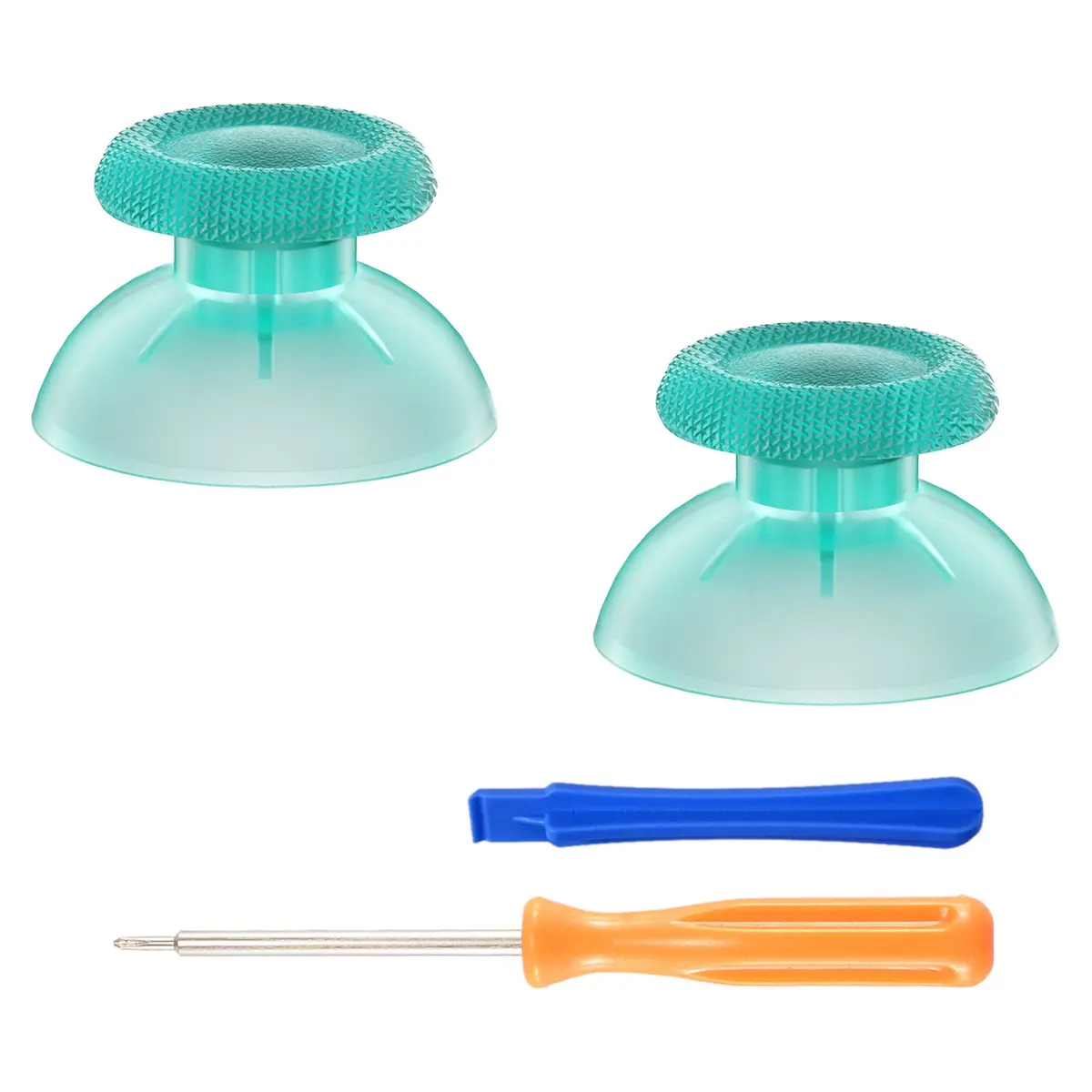Extremerate Replacement Thumbsticks Analog Stick Joystick Compatible With Ps5 & Ps4 All Model Controller - Emerald Green 1