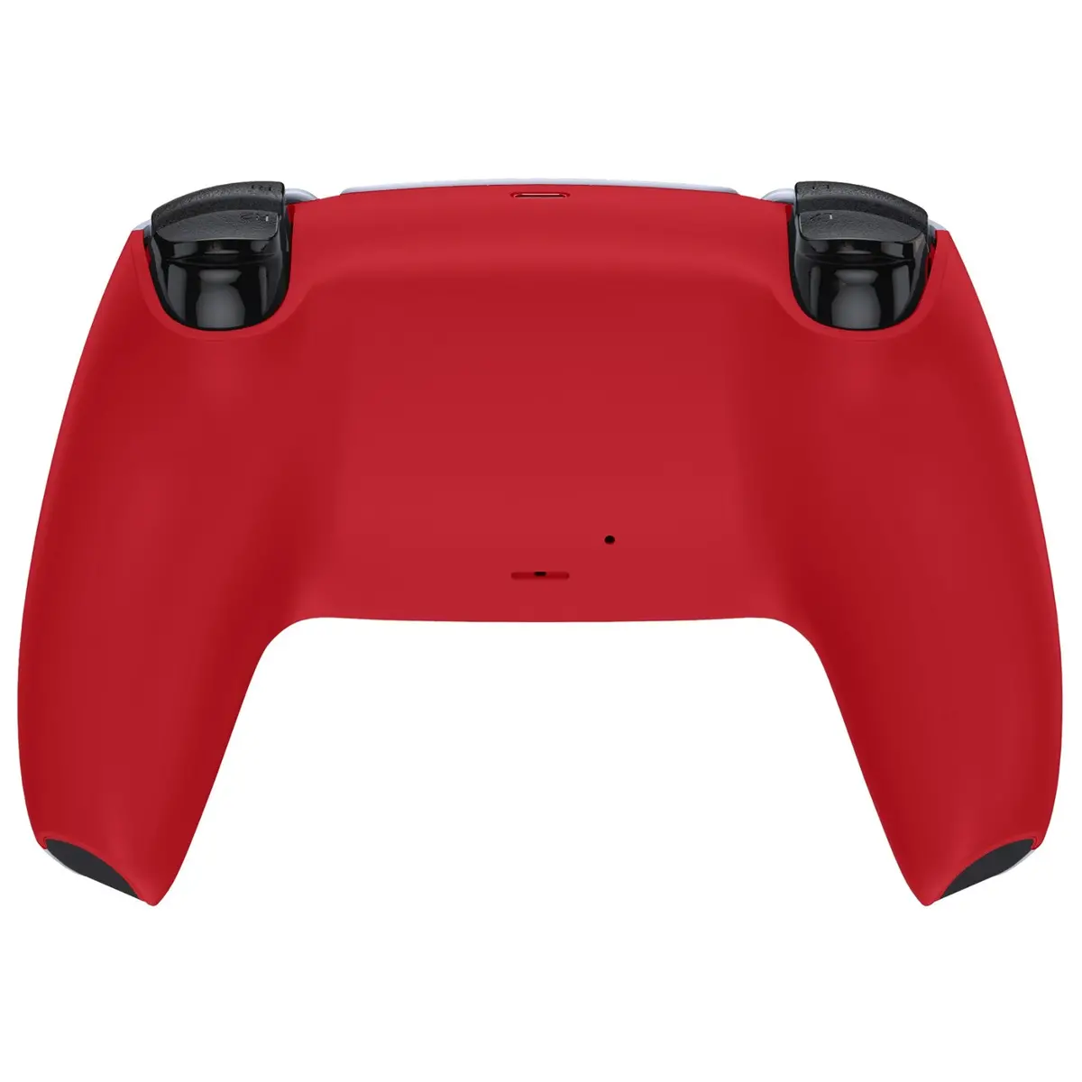 Extremerate Replacement Back Housing Bottom Shell Compatible With Ps5 Controller Bdm-010/020/030/040/050 - Passion Red 2