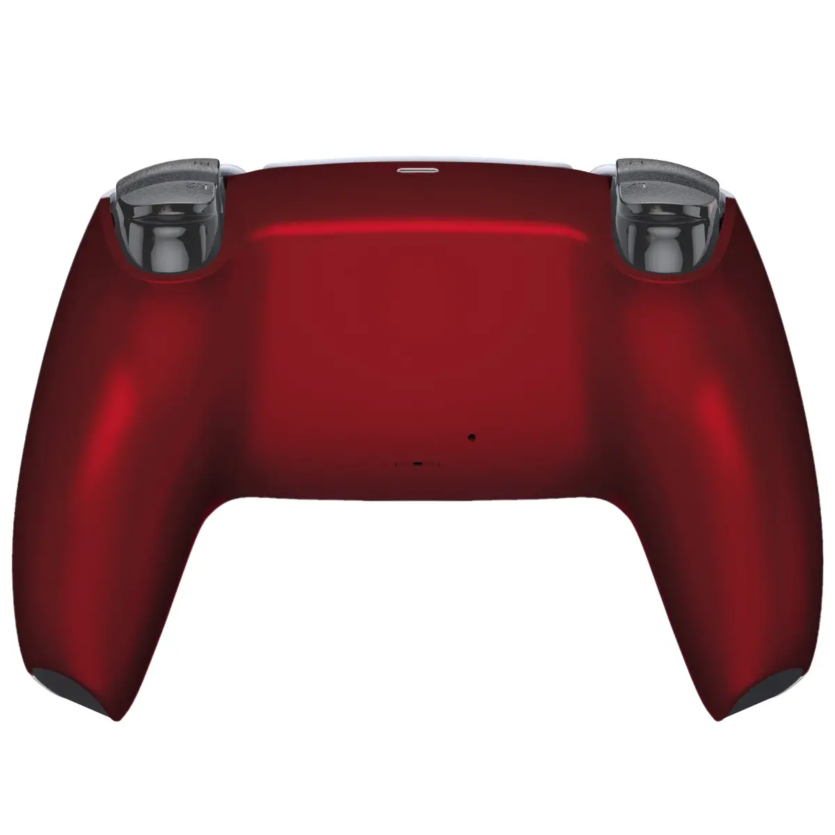 Extremerate Replacement Back Housing Bottom Shell Compatible With Ps5 Controller Bdm-010/020/030/040/050 - Scarlet Red 2