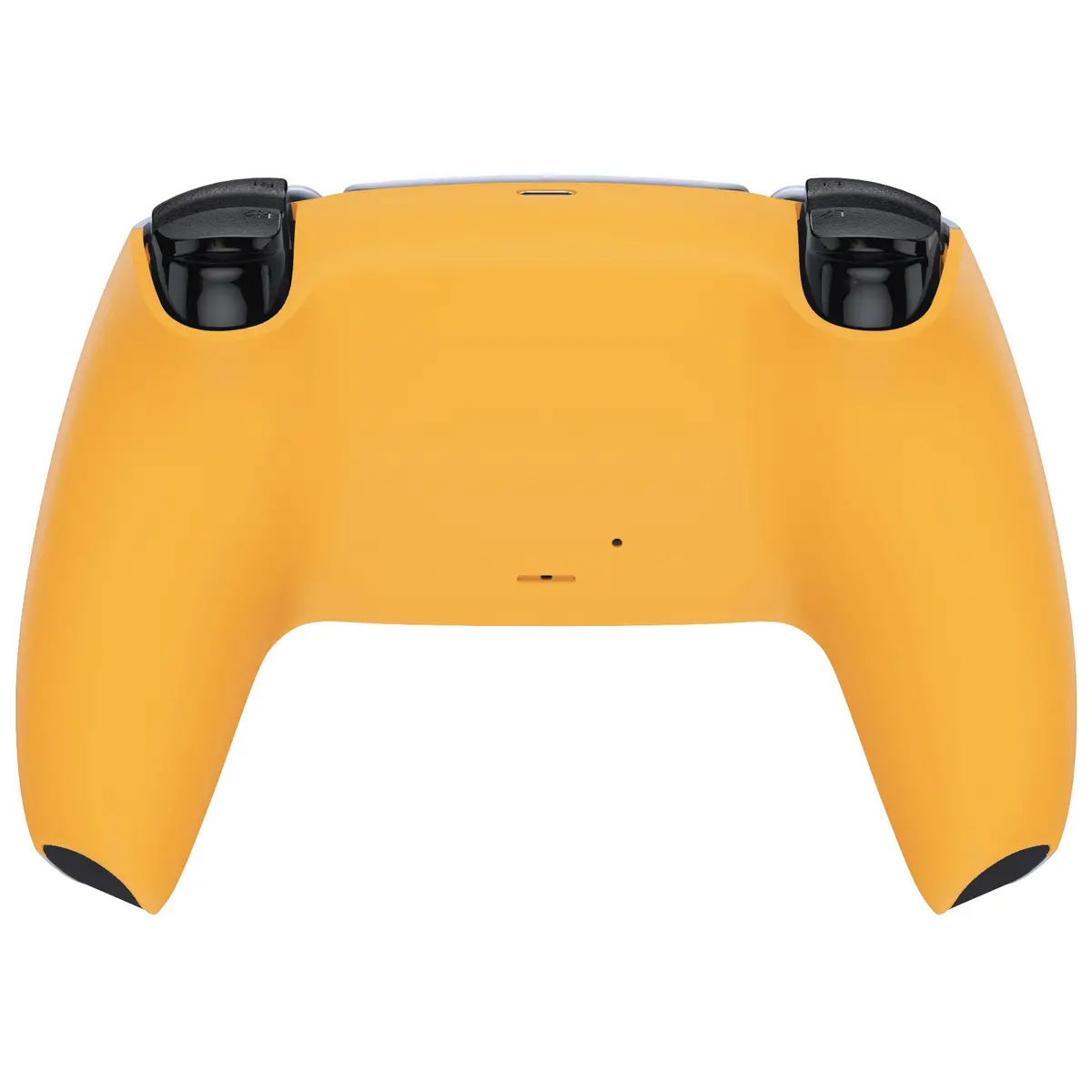 Extremerate Replacement Back Housing Bottom Shell Compatible With Ps5 Controller Bdm-010/020/030/040/050 - Caution Yellow 2