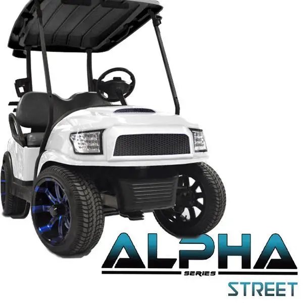 Club Car Precedent Alpha Street Front Cowl Kit In White (Years 2004-Up) Pn# 05-029Cs 1
