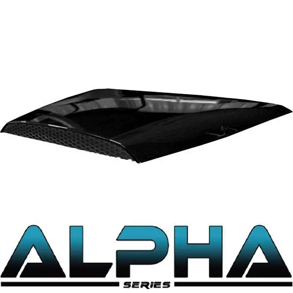 Black Hood Scoop For Alpha Body Kits Pn# 05-043 1
