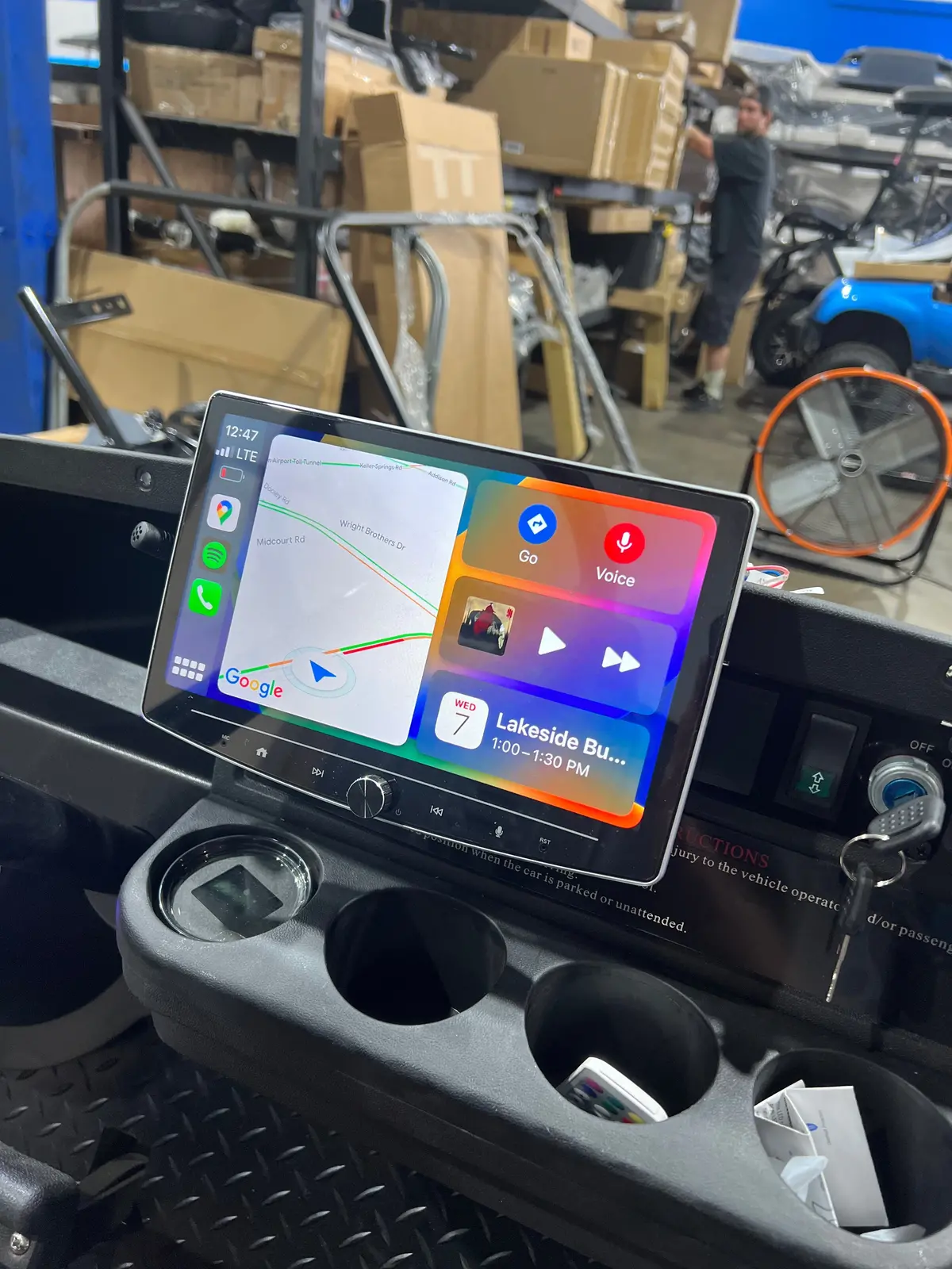 10" Android Touch Screen Stereo Navitas Madjax Golf Carts And More Pn#Lb-210 1