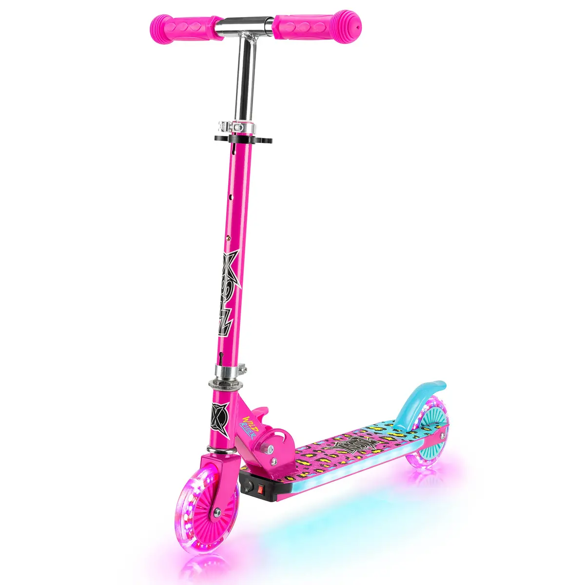 Wild Rider - Light Up Led Scooter - Pink 1